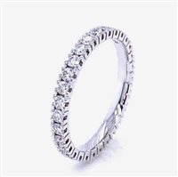 Anello Gazzola in Oro bianco Diamante AV001#..1.30BLU13